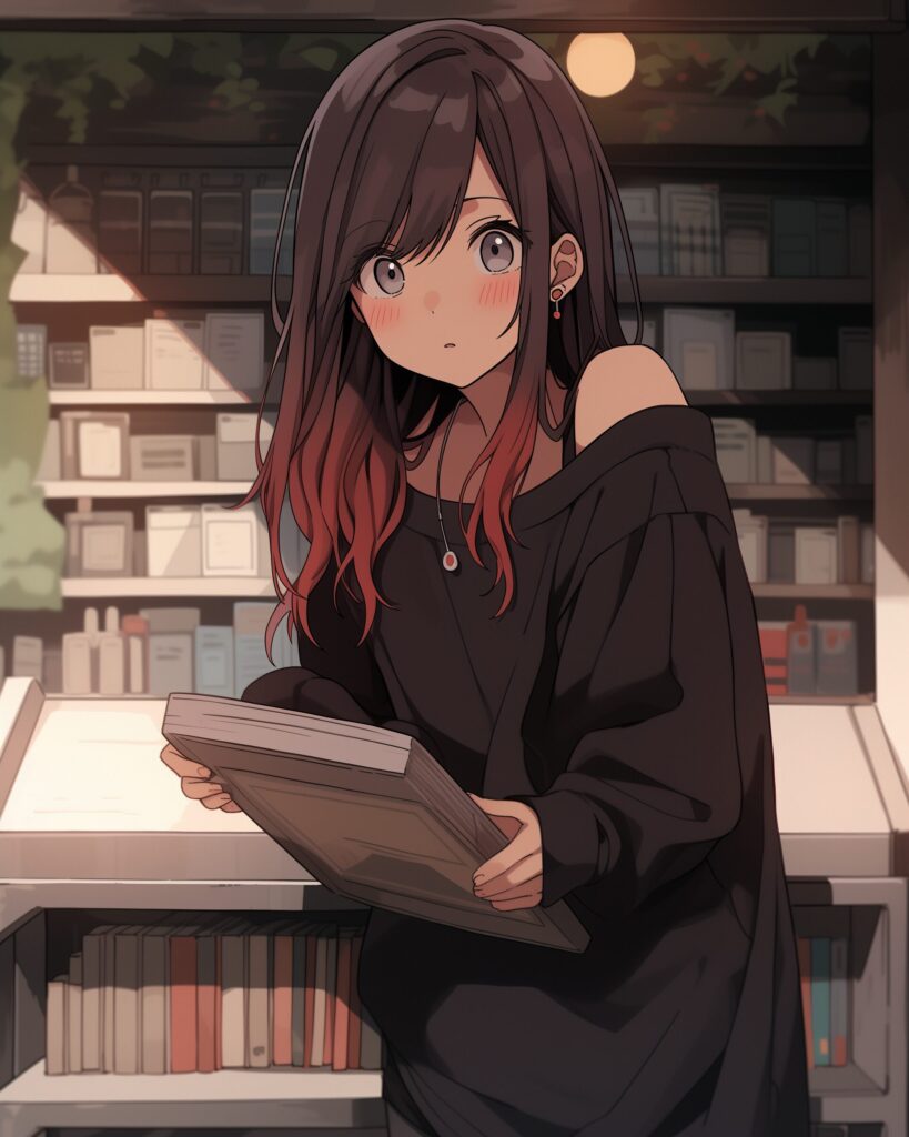 図書館女子０