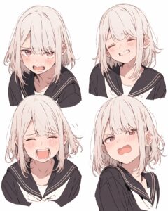 感情的女子０