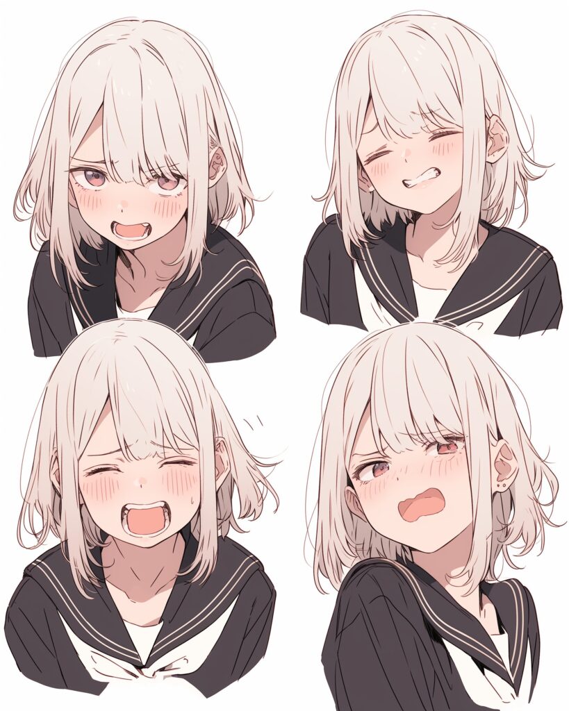 感情的女子０
