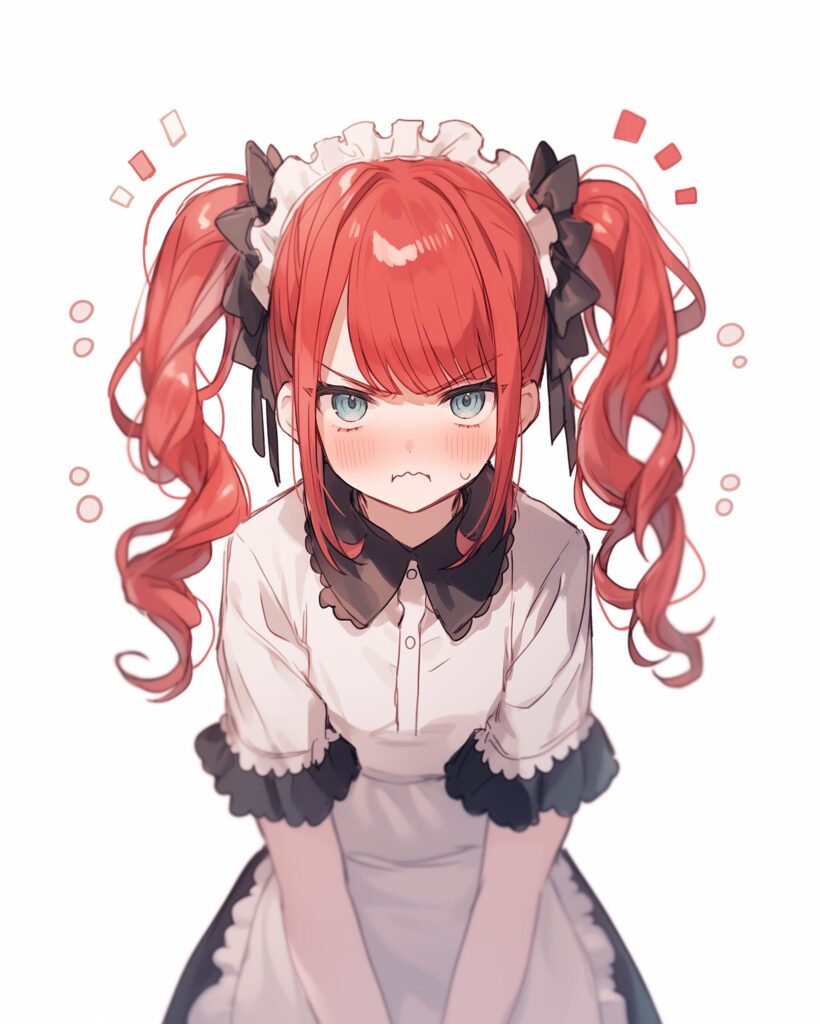 メイド服女子０