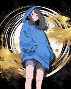 和柄女子０