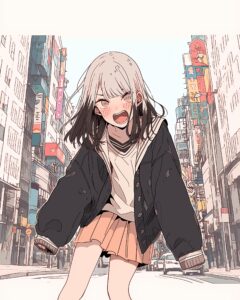 感情女子０