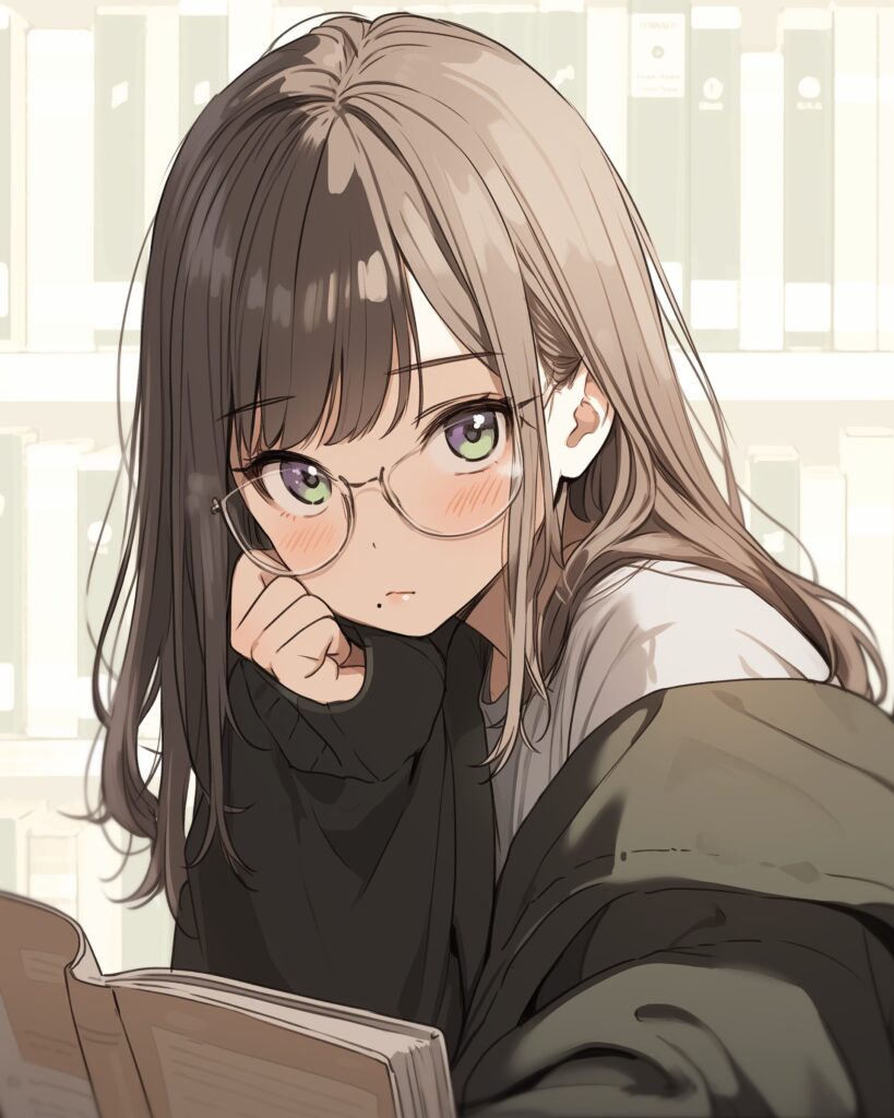 図書館女子０