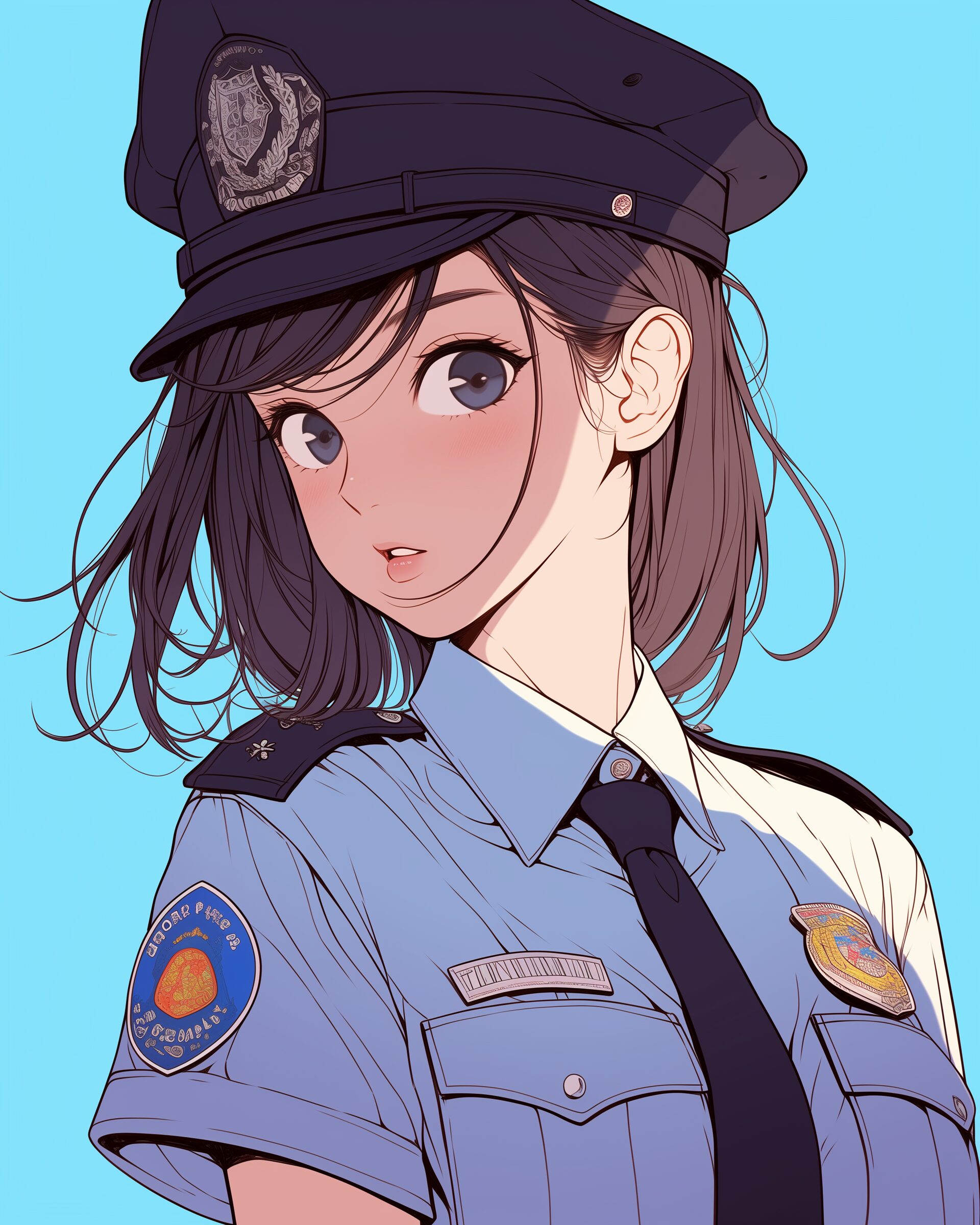 女性警察官０