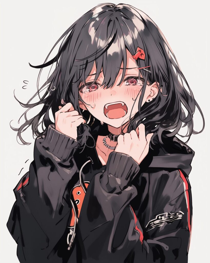 感情的女子０