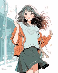 感情女子０