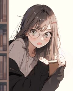 図書館女子０