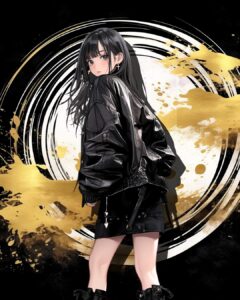 和柄女子０