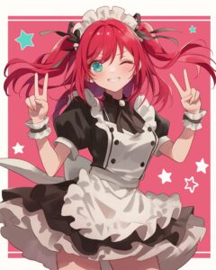 メイド服女子０