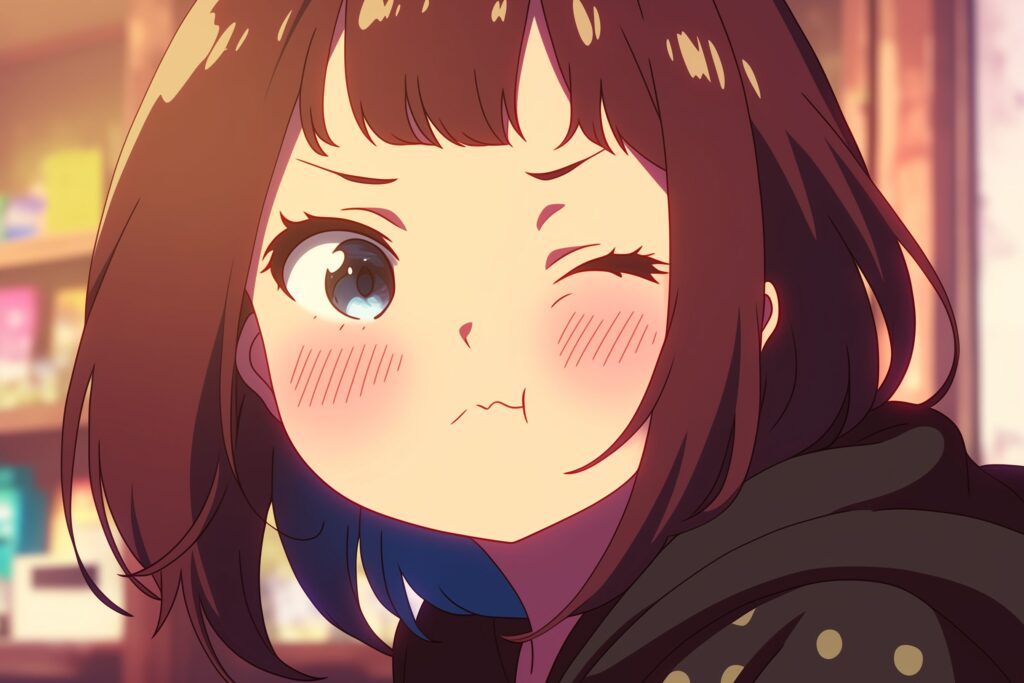 ふてくされ女子０