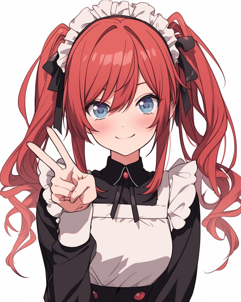メイド服女子０