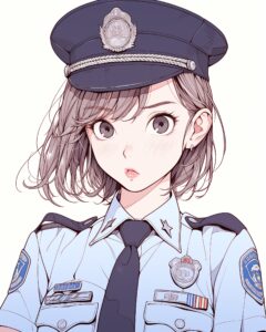 女性警察官０