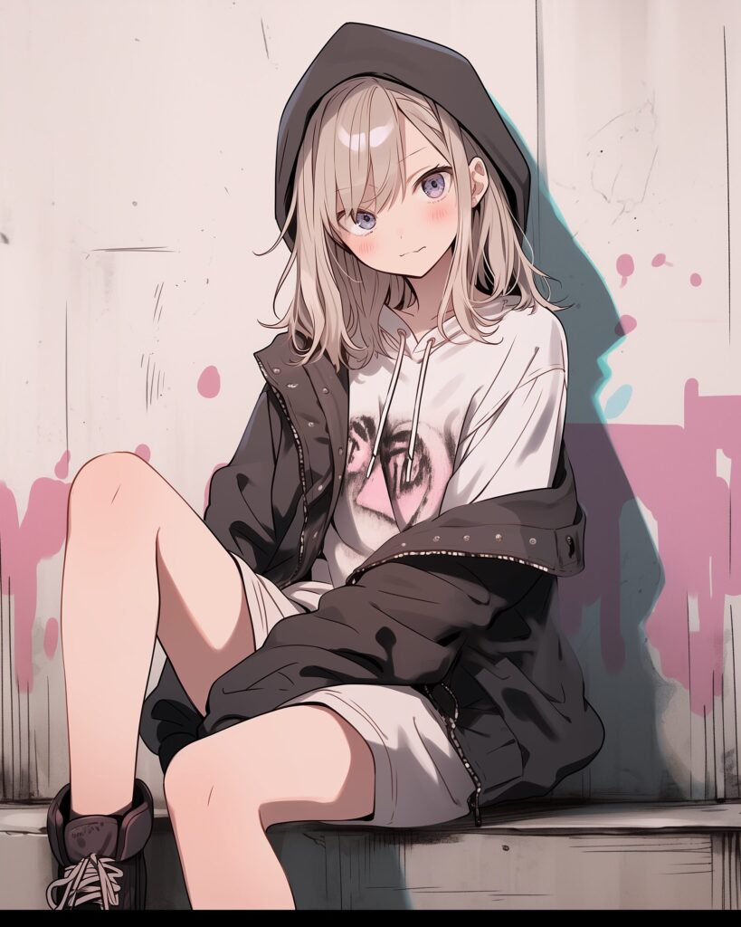 秋服女子０
