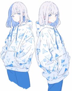 BLUEパーカー女子の喜怒哀楽０