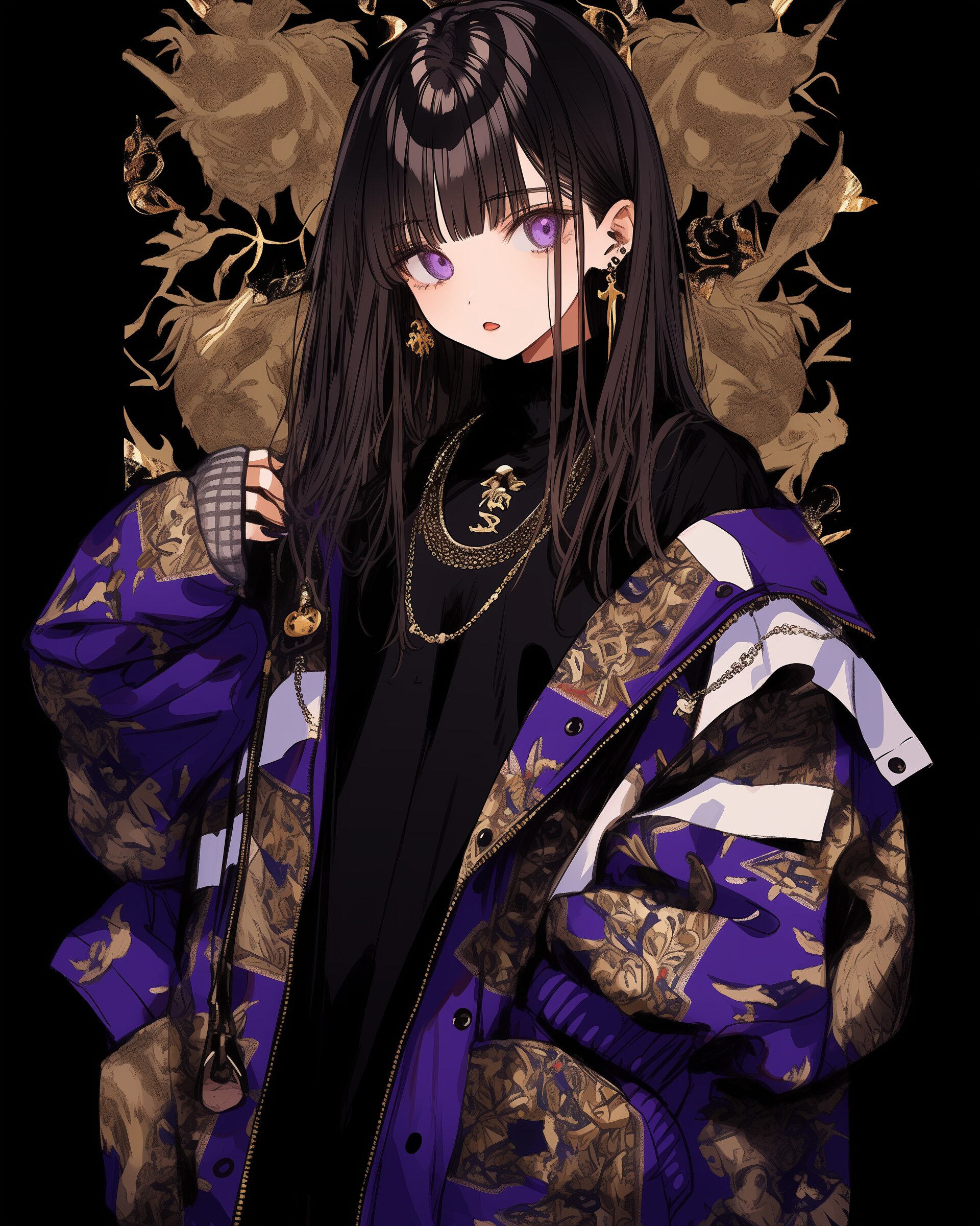 和紫女子０