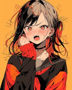 喜怒哀楽な女の子０