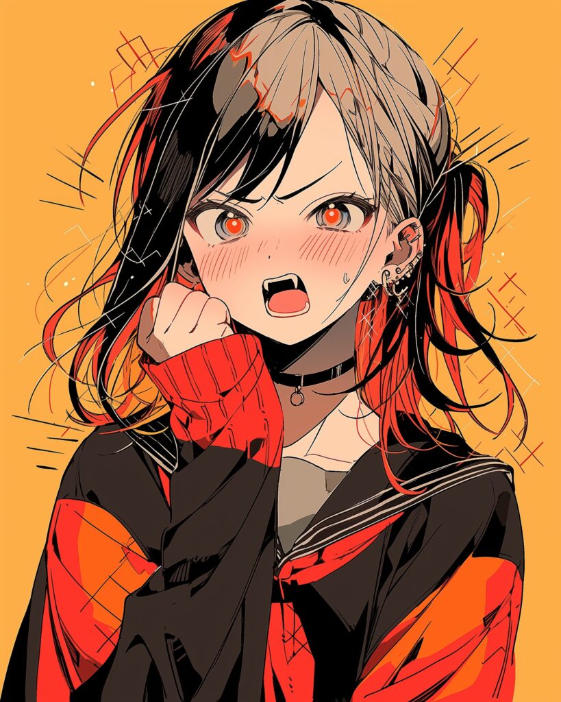 喜怒哀楽な女の子０