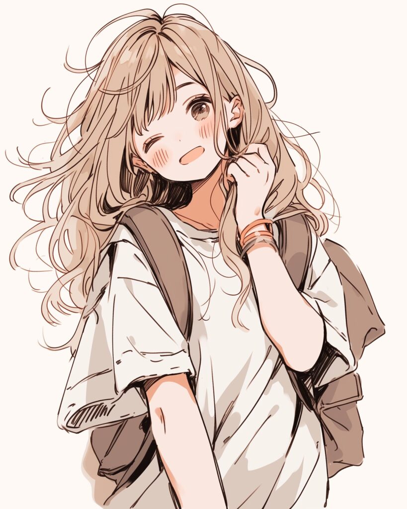 パーカー女子０