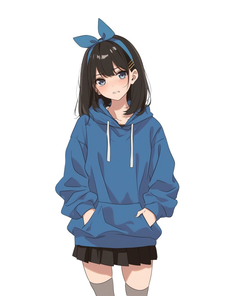 ヘアバンド女子０