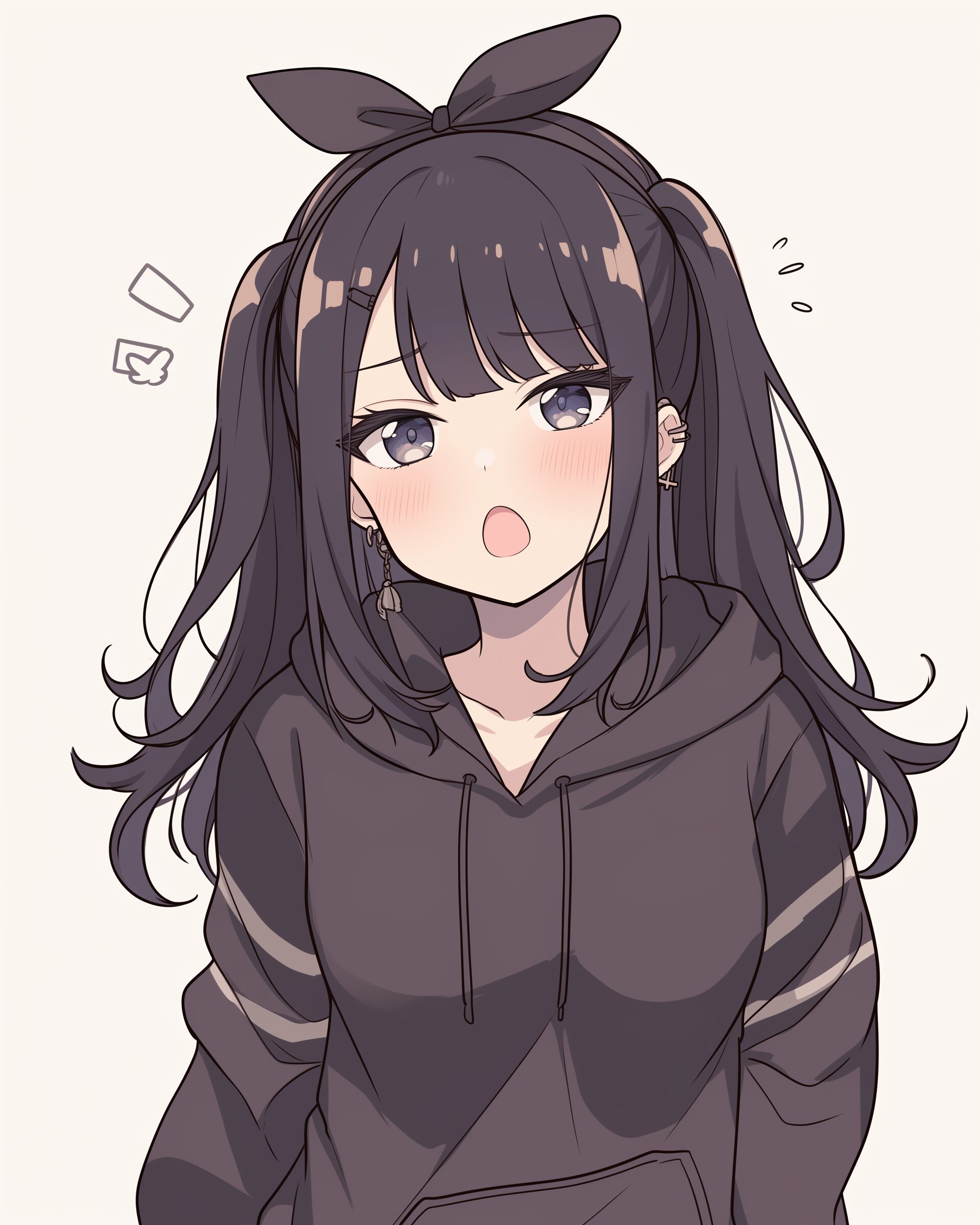 ヘアバンド女子０