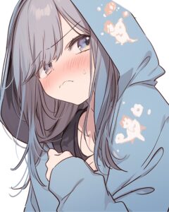 BLUEパーカー女子の喜怒哀楽０