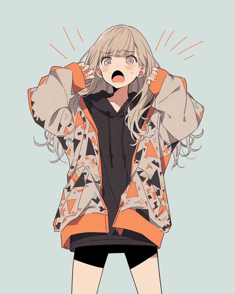 喜怒哀楽な女の子０