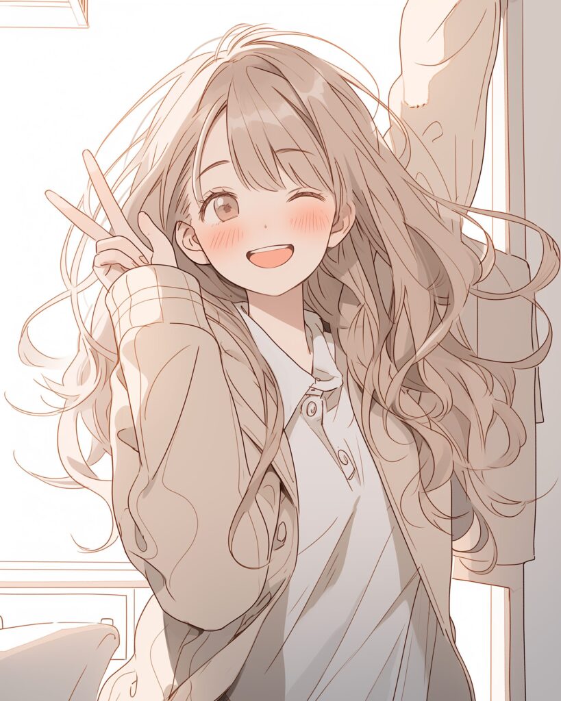 パーカー女子０
