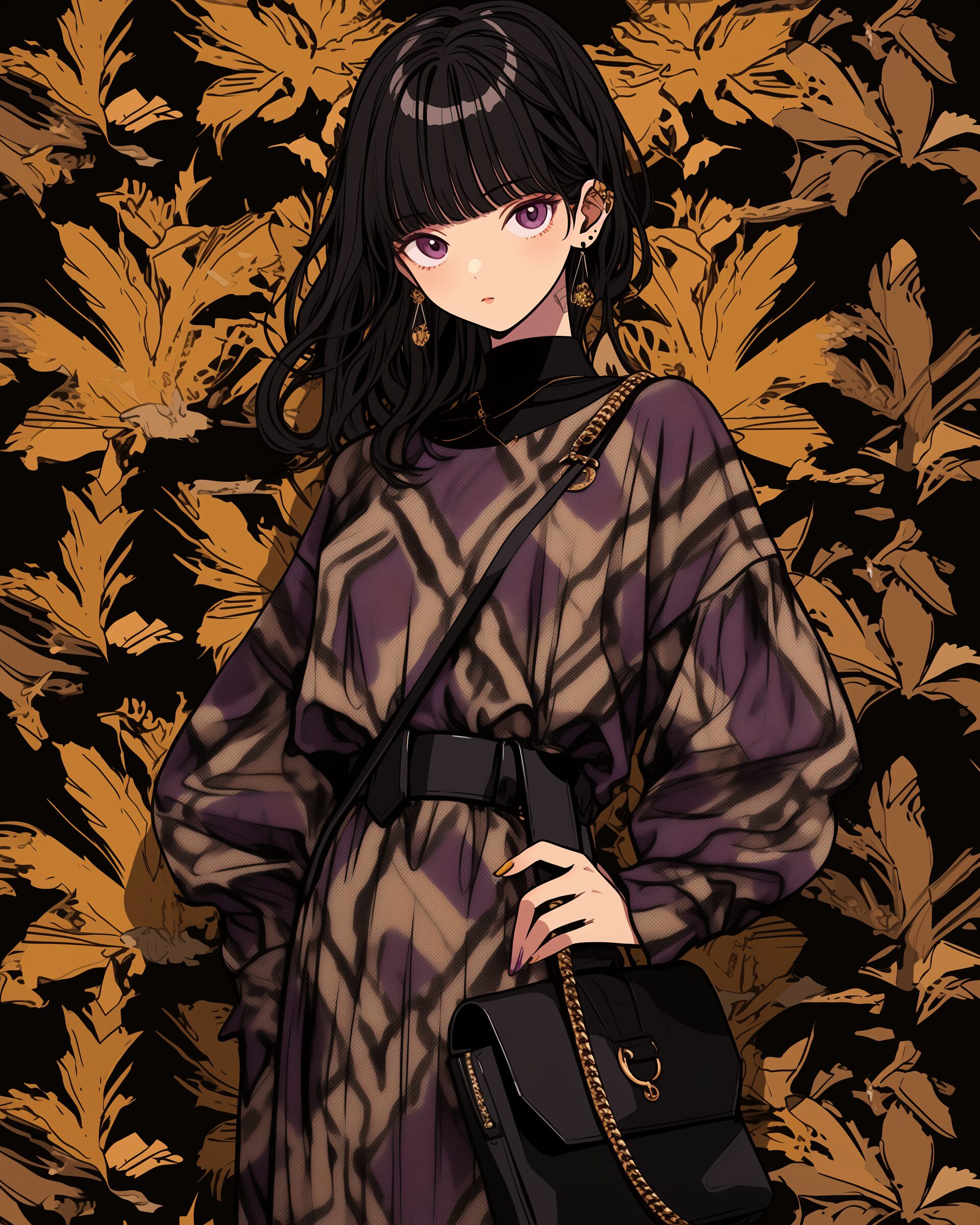 和紫女子0