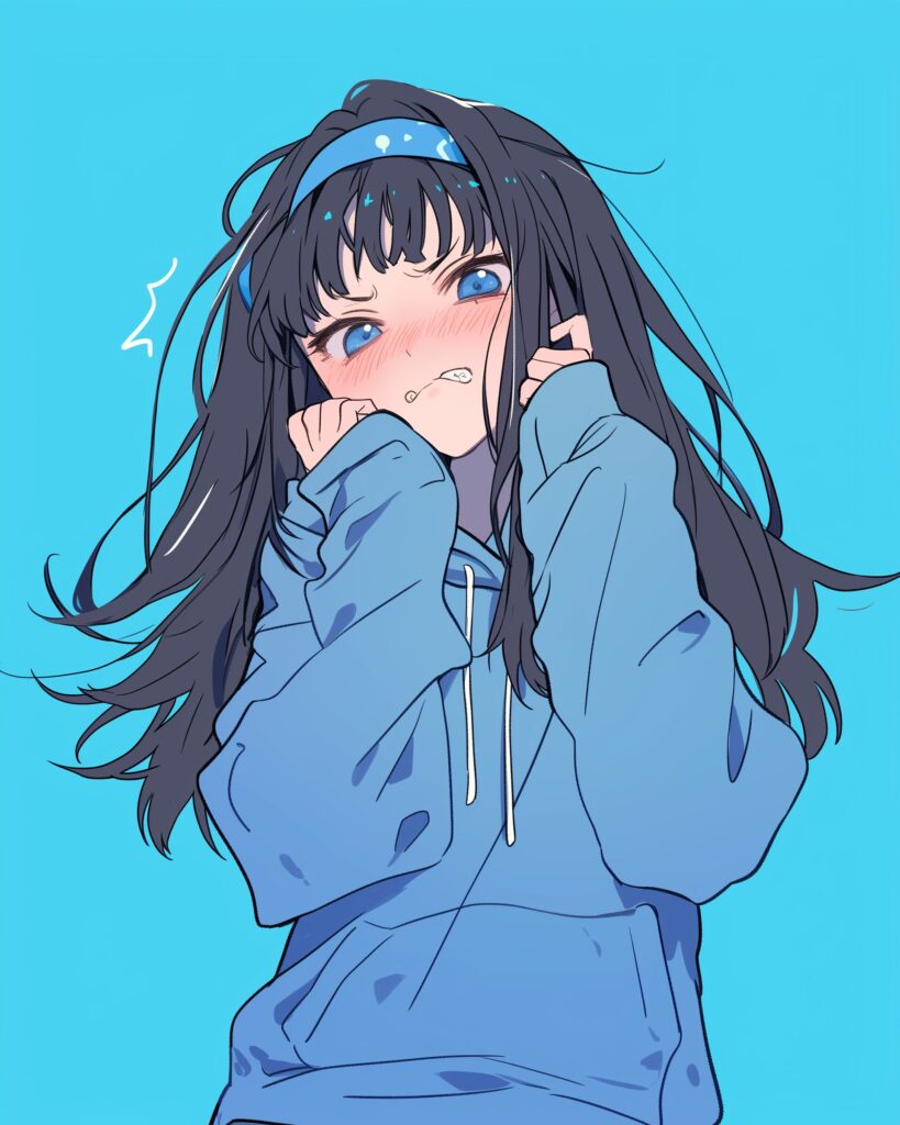 ヘアバンド女子０