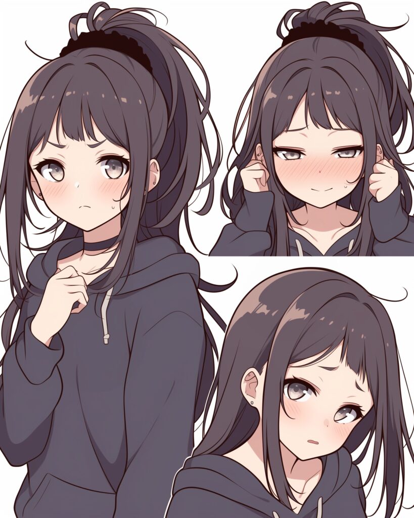 ヘアバンド女子０