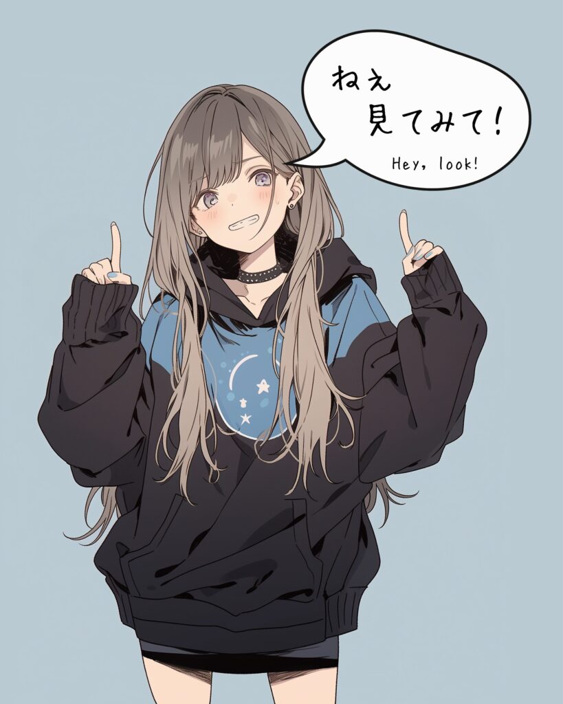 スタンプ風イラスト BLUE０
