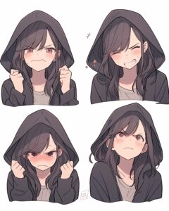 喜怒哀楽な女の子０