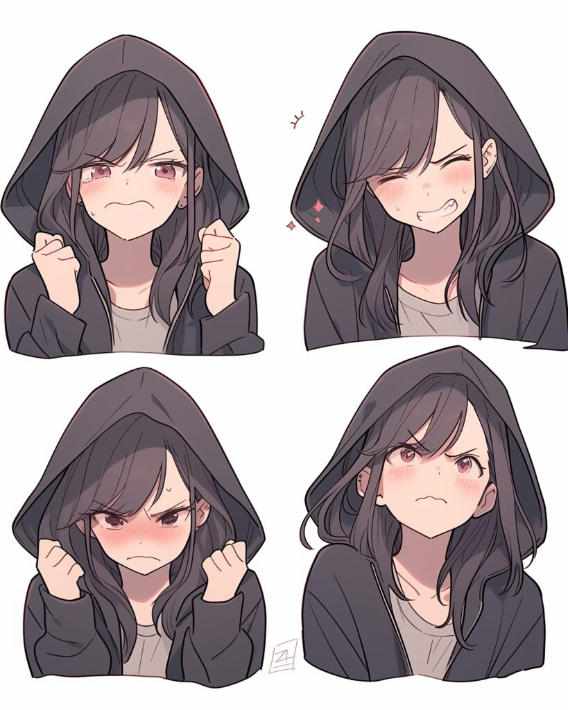 喜怒哀楽な女の子０
