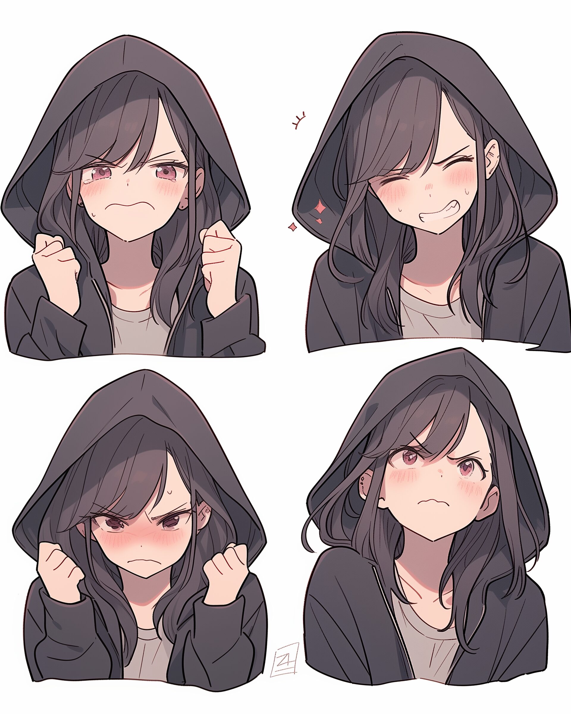 喜怒哀楽な女の子０