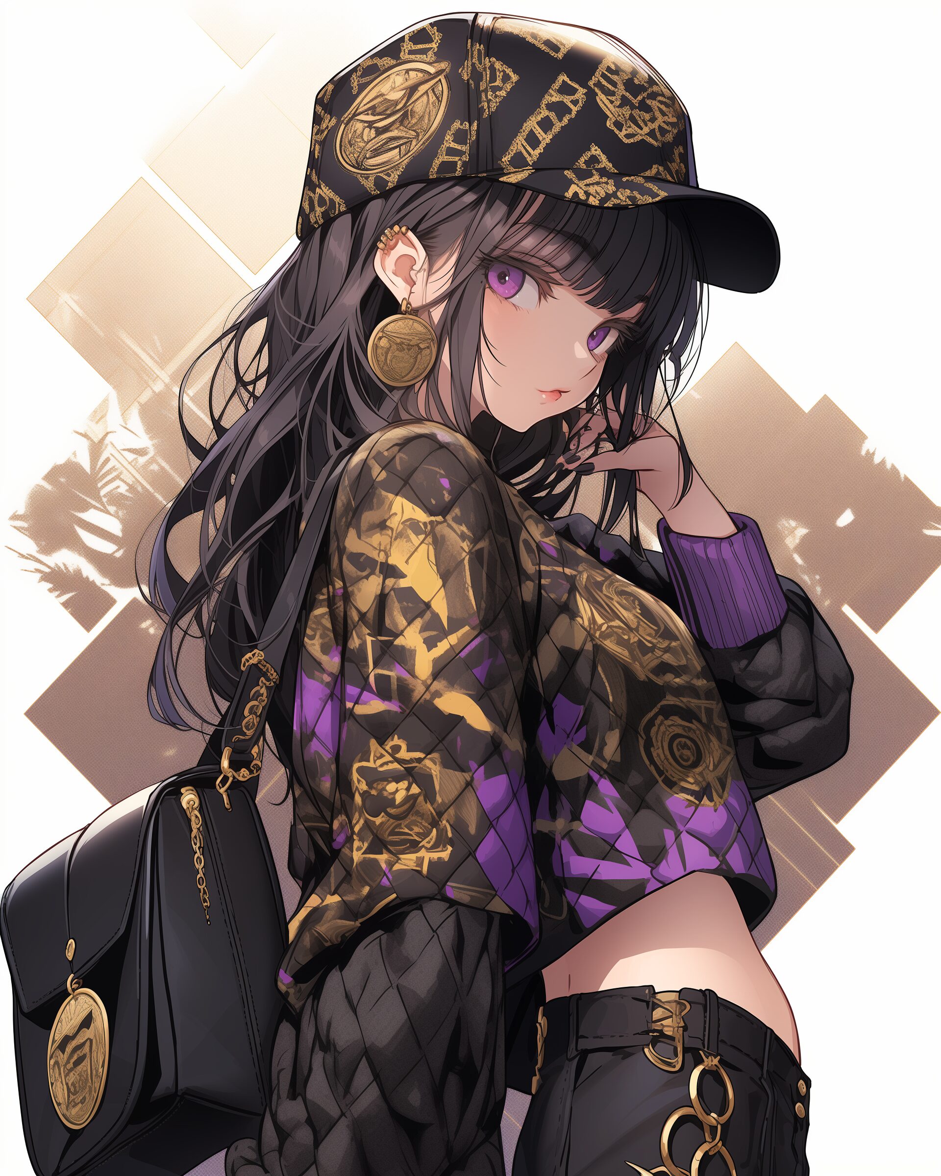 和紫女子０