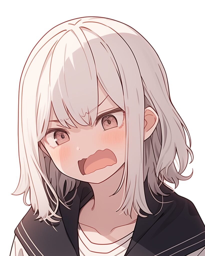 ホワイトパーカー女子０