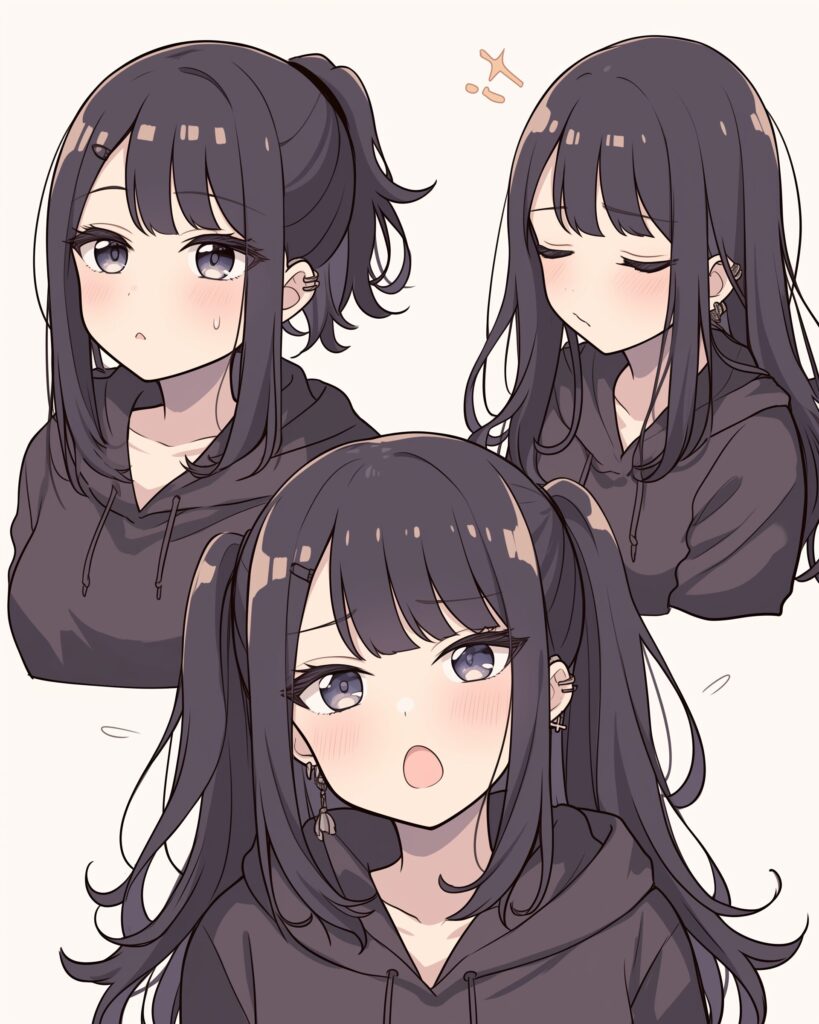 ヘアバンド女子０