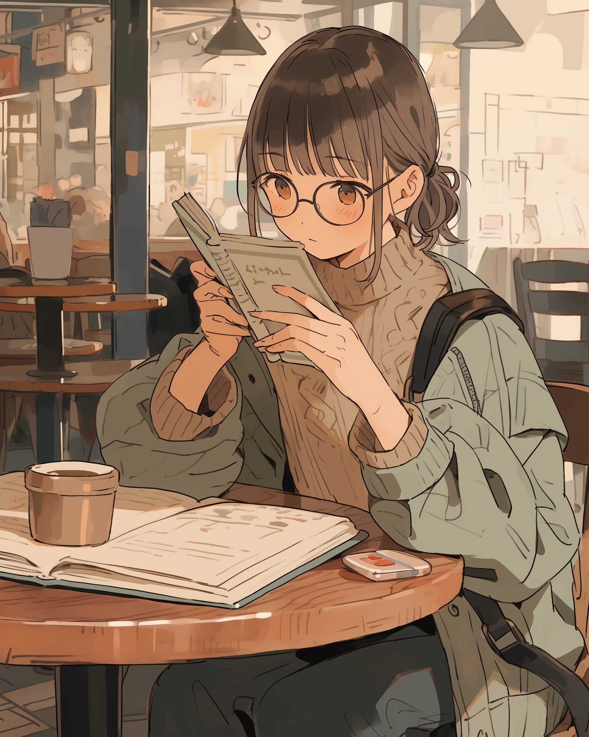 カフェ女子0