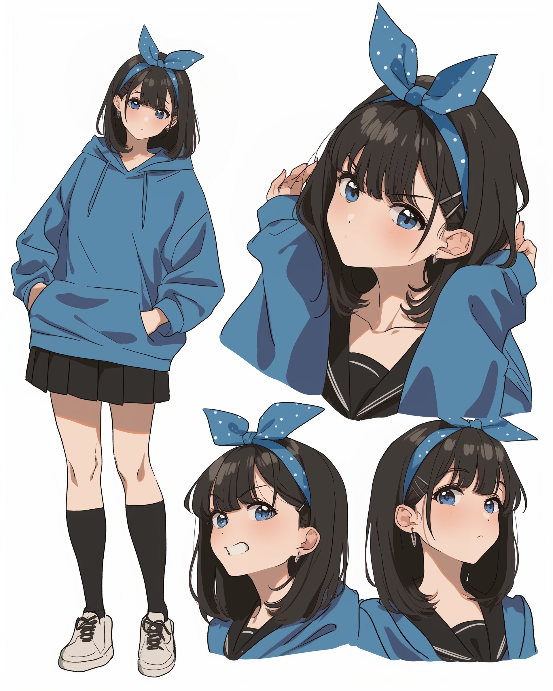 ヘアバンド女子0