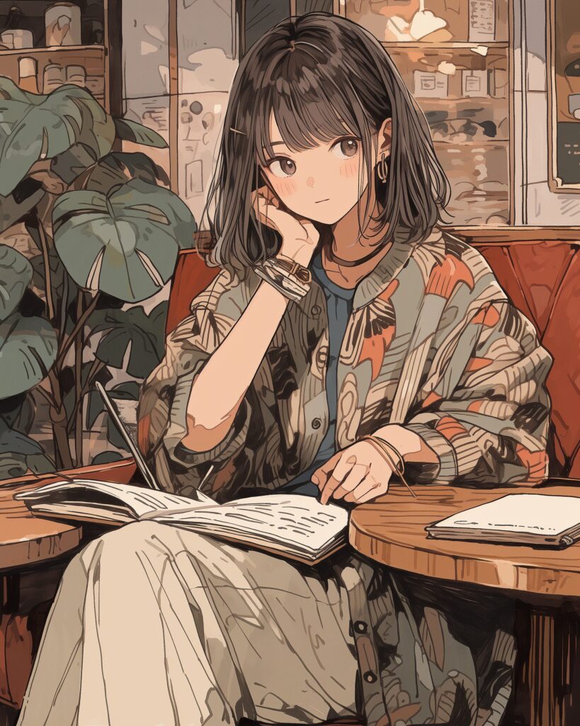 カフェ女子０