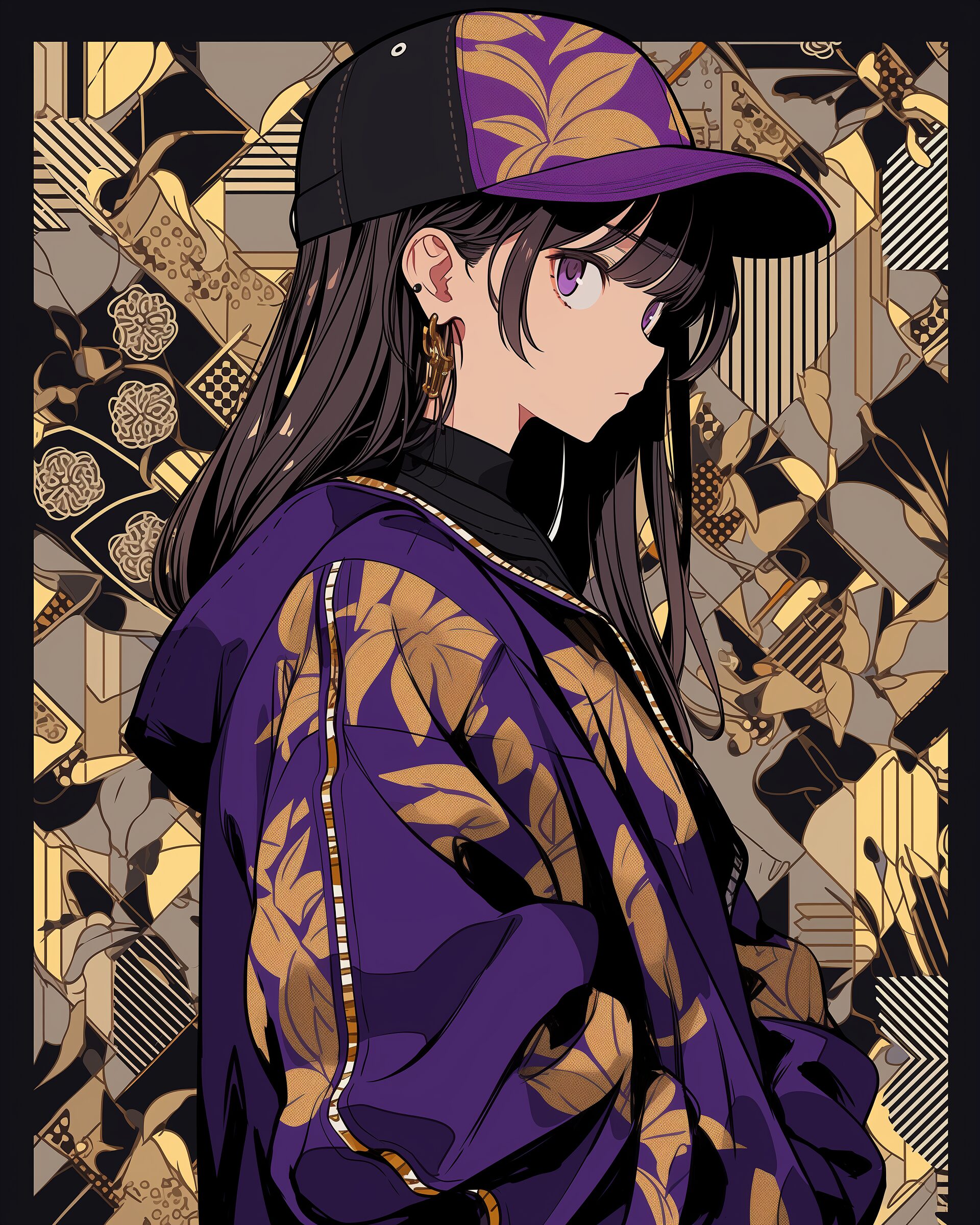 和紫女子０
