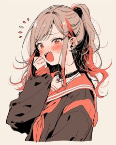 喜怒哀楽な女の子０