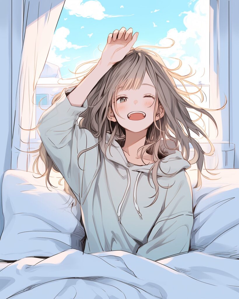 パーカー女子０