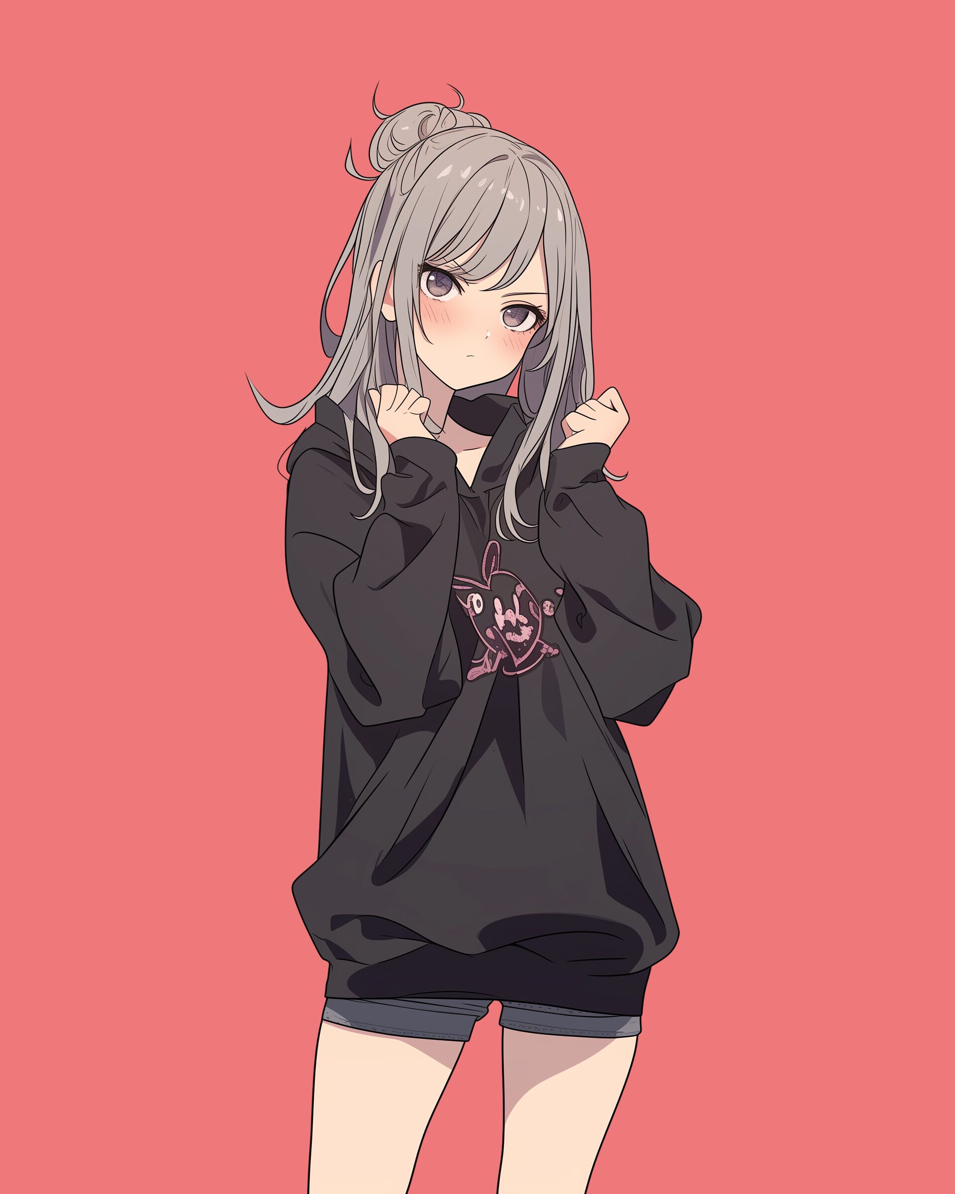 シルバーヘア女子0