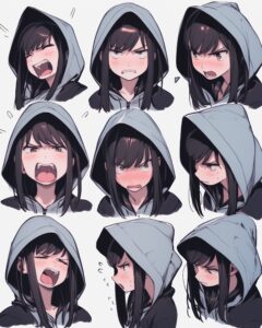 喜怒哀楽な女の子０