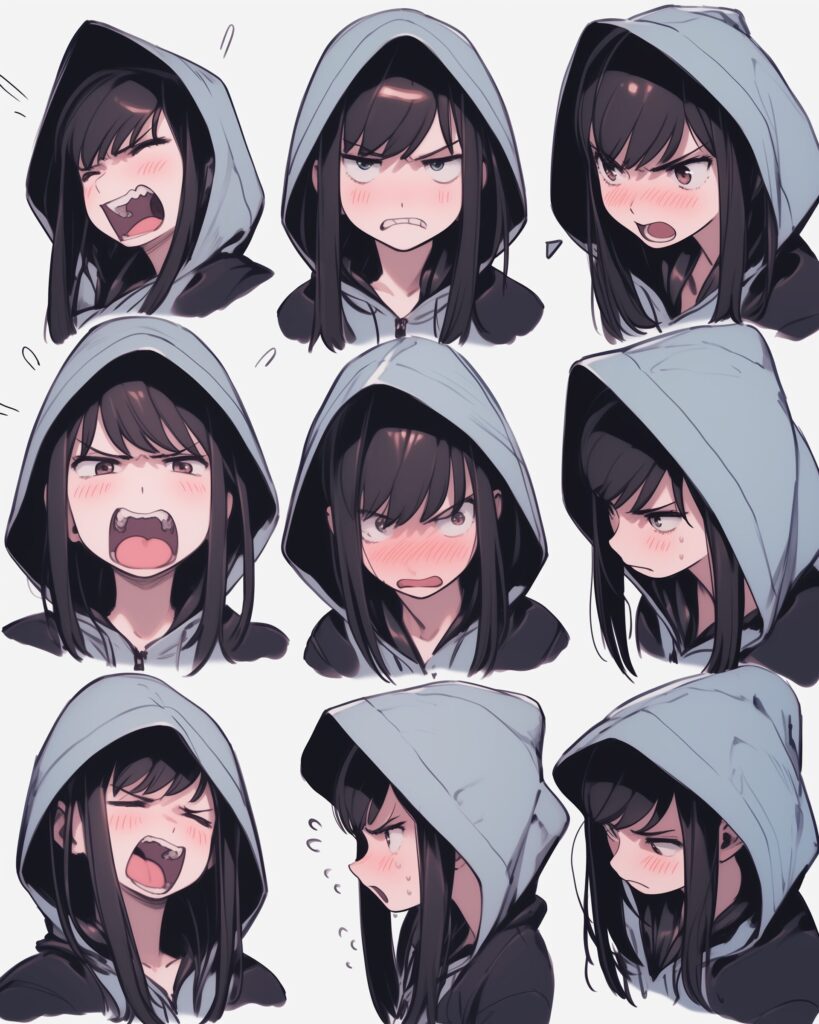 喜怒哀楽な女の子０