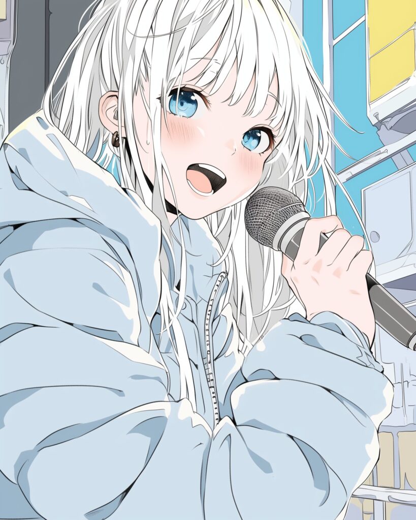 カラオケ女子１