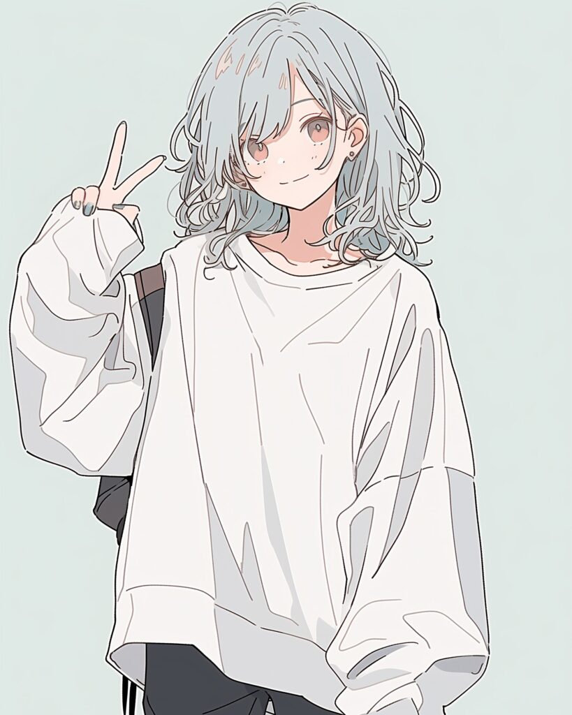 Blueファッション女子１