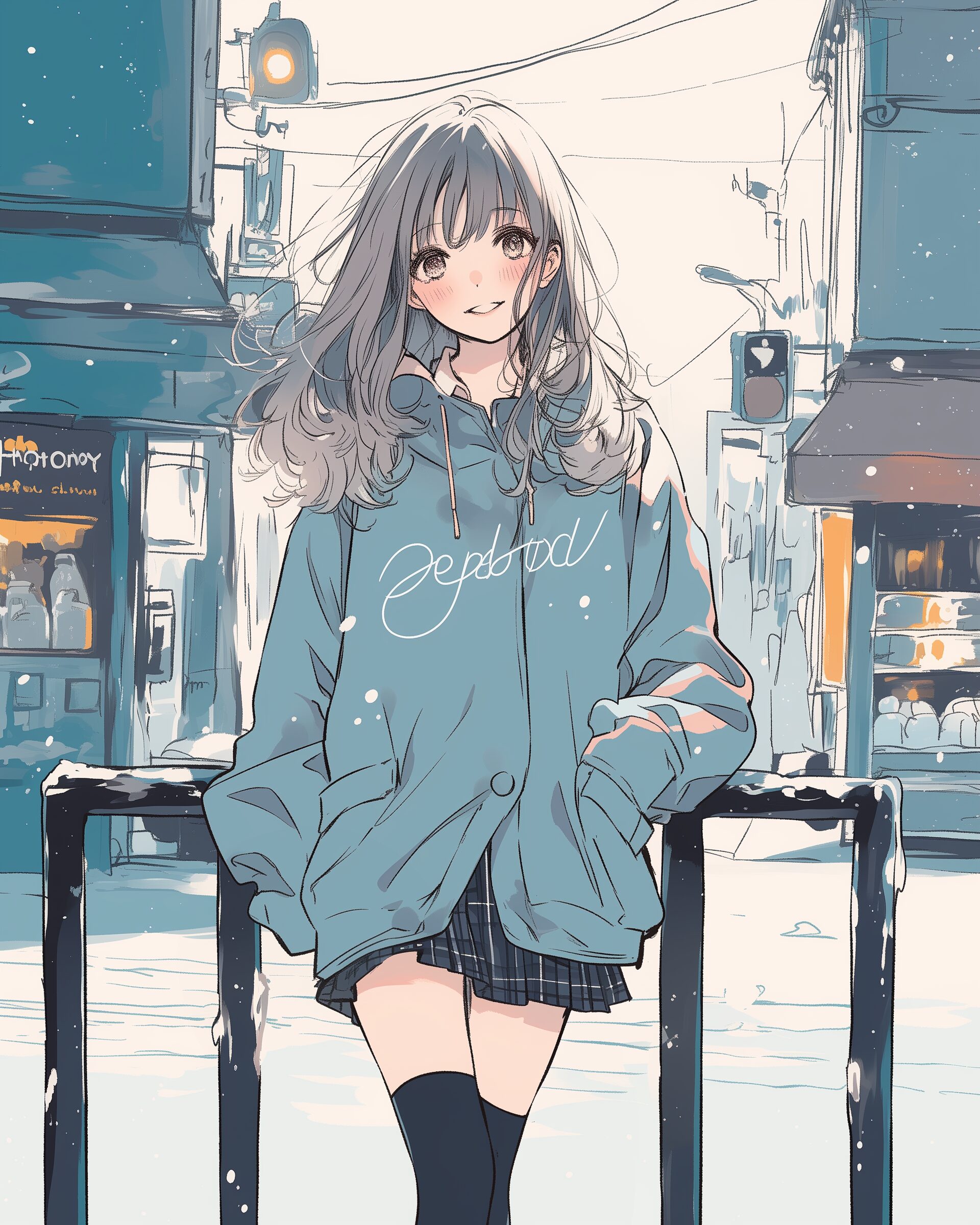 冬ファッション女子０
