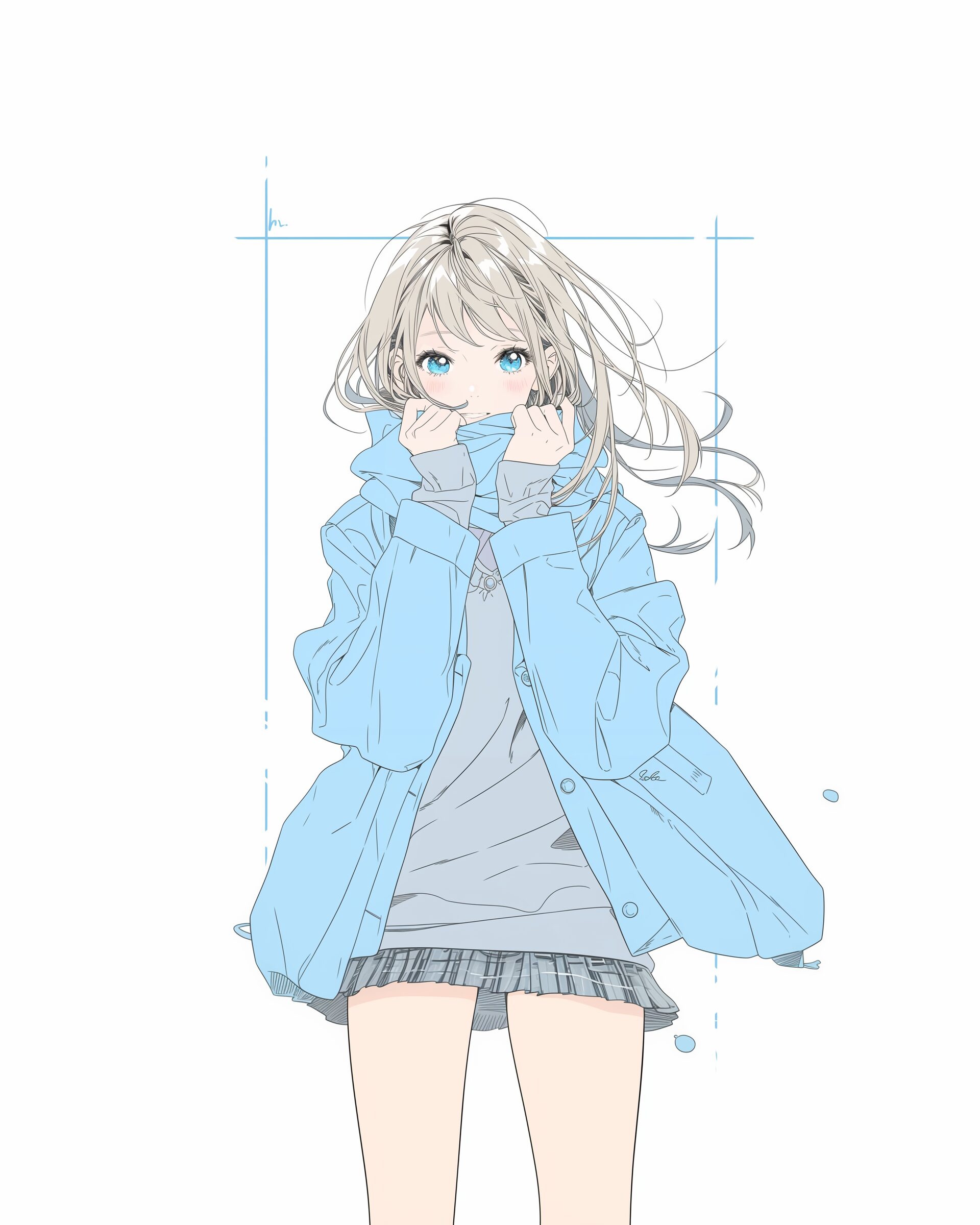 【壁紙】冬ファッション女子0